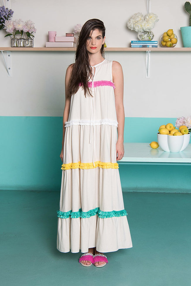HAMI RAFFIA DRESS
