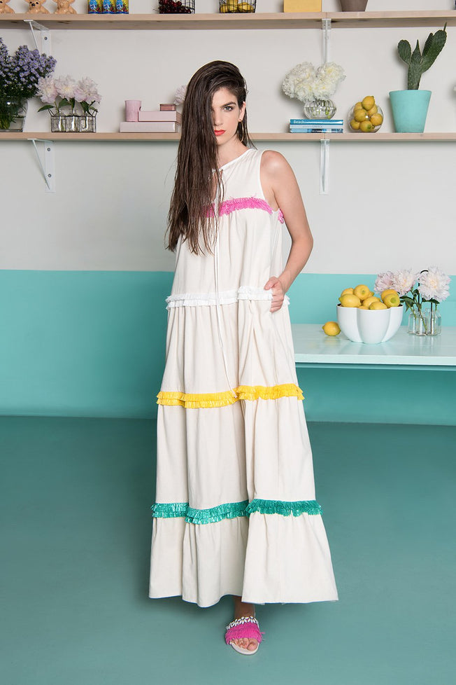 HAMI RAFFIA DRESS