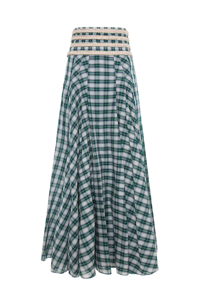Corsa Checkered Skirt