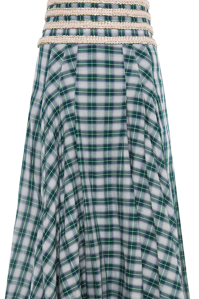 Corsa Checkered Skirt