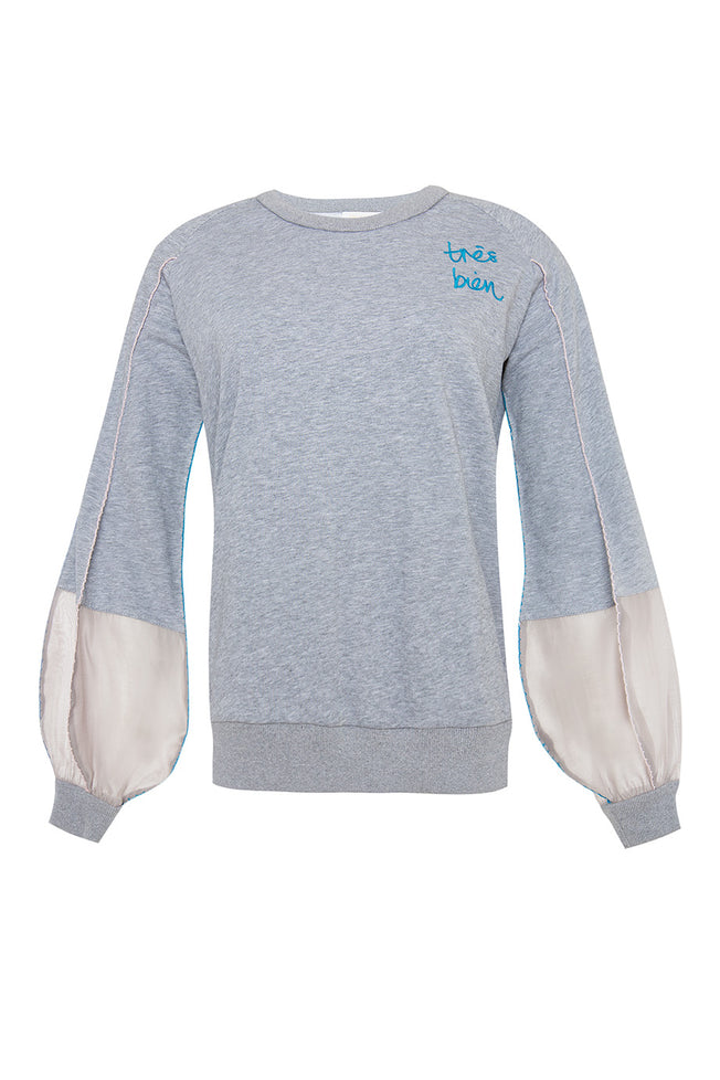 Lacey Sweater in Grey