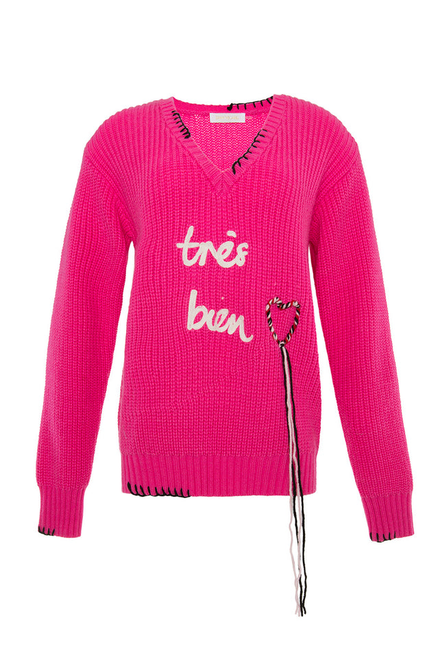 Paige Sweater in Pink
