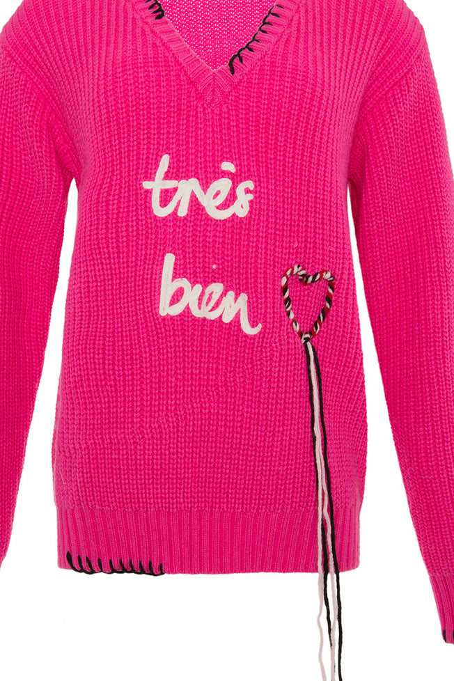 Paige Sweater in Pink