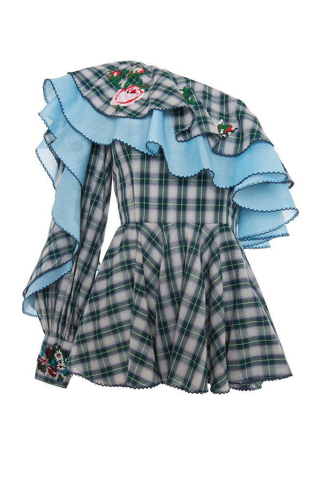 Vio Checkered Top