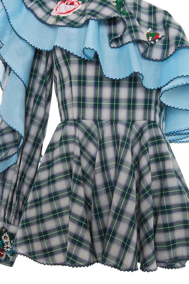 Vio Checkered Top