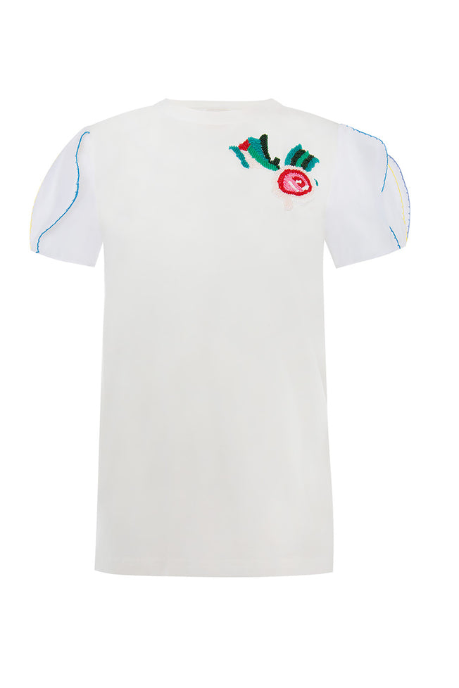 Kitty T-shirt in White