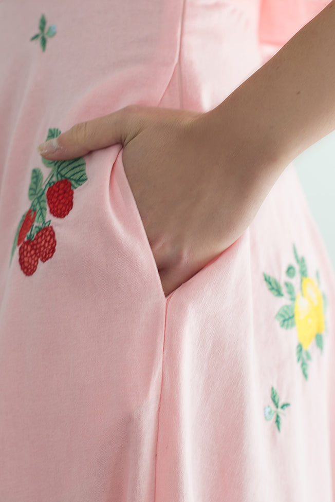 VEERA EMBROIDERY DRESS
