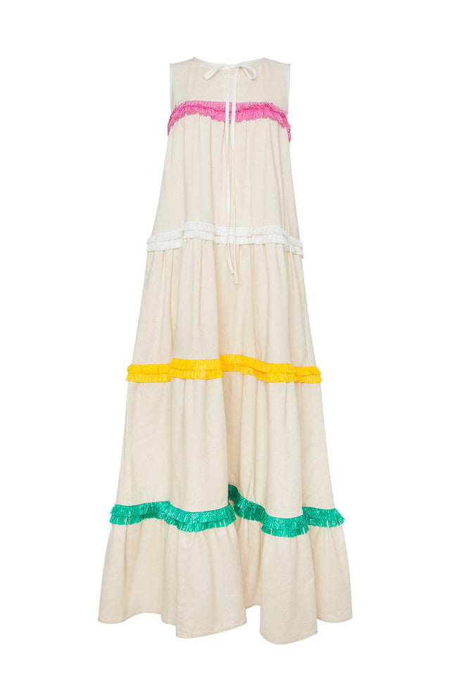 HAMI RAFFIA DRESS