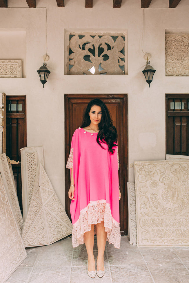 Ally Kaftan Pink