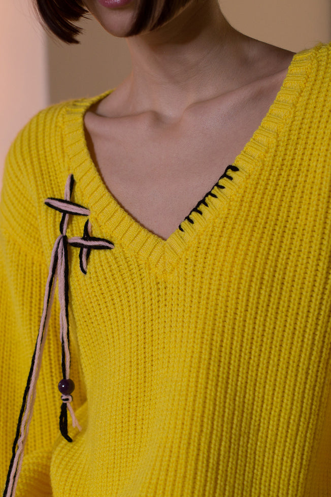 Paige Sweater Yellow