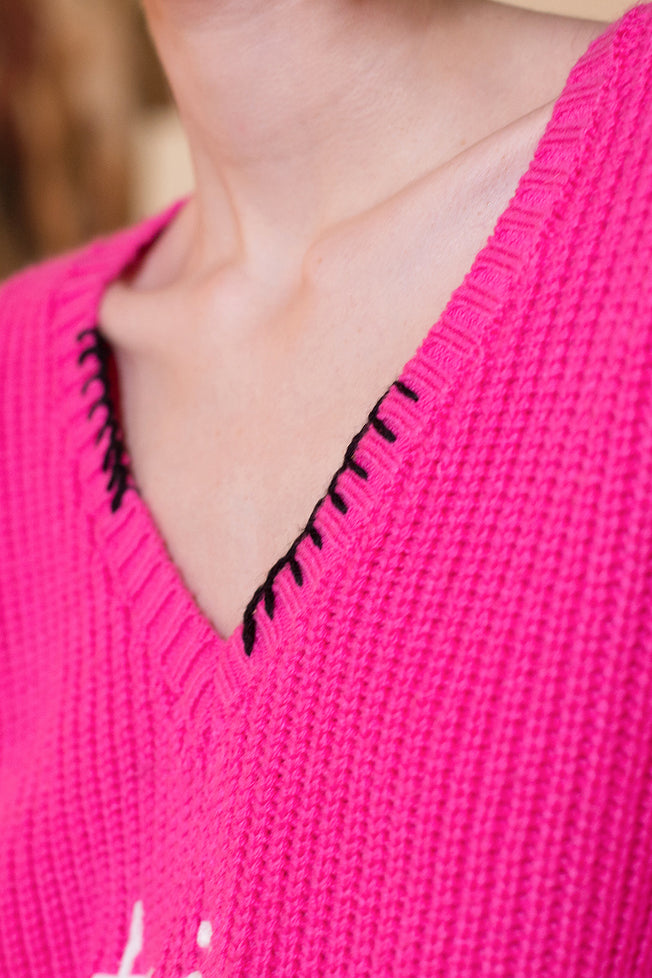 Paige Sweater in Pink