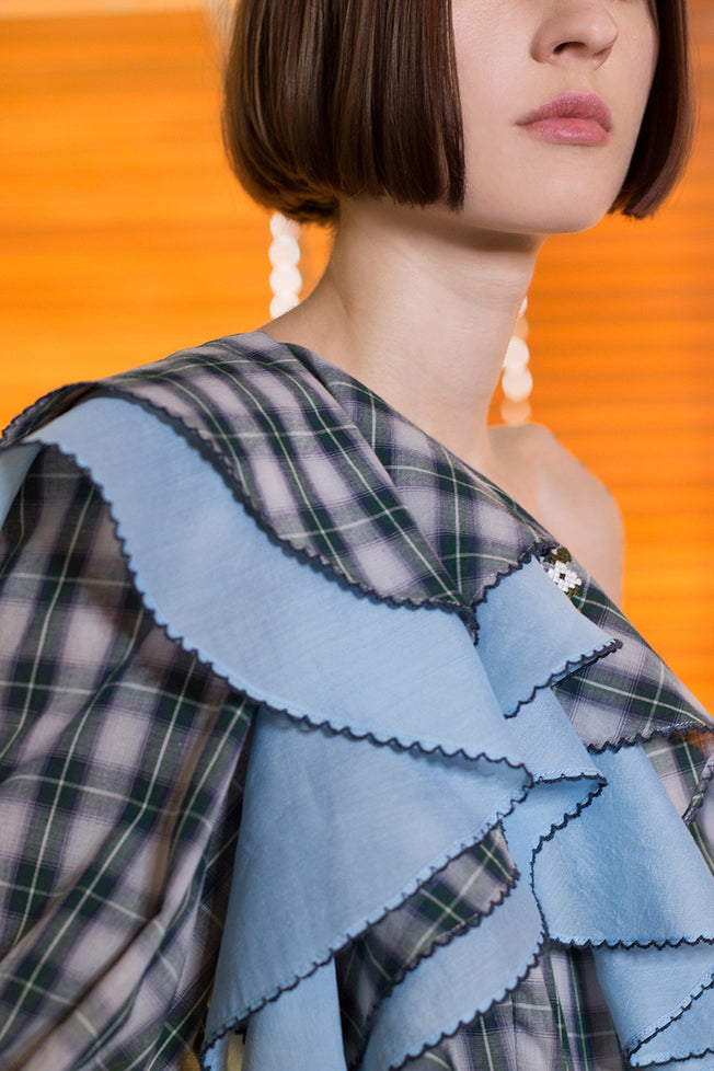 Vio Checkered Dress