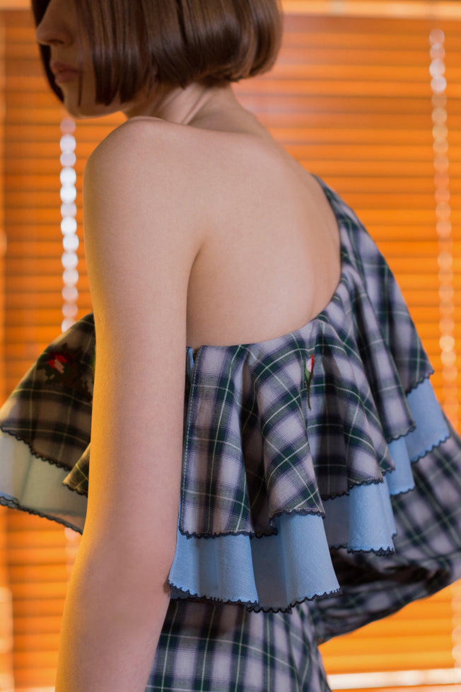 Vio Checkered Dress