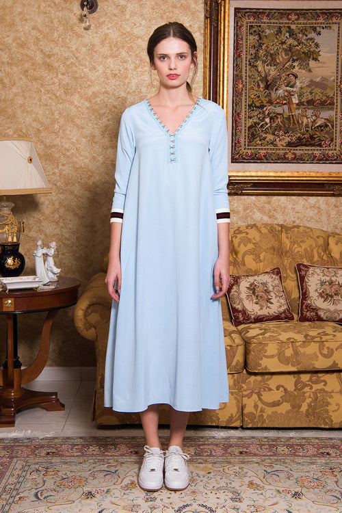 Trinny Kaftan in Blue