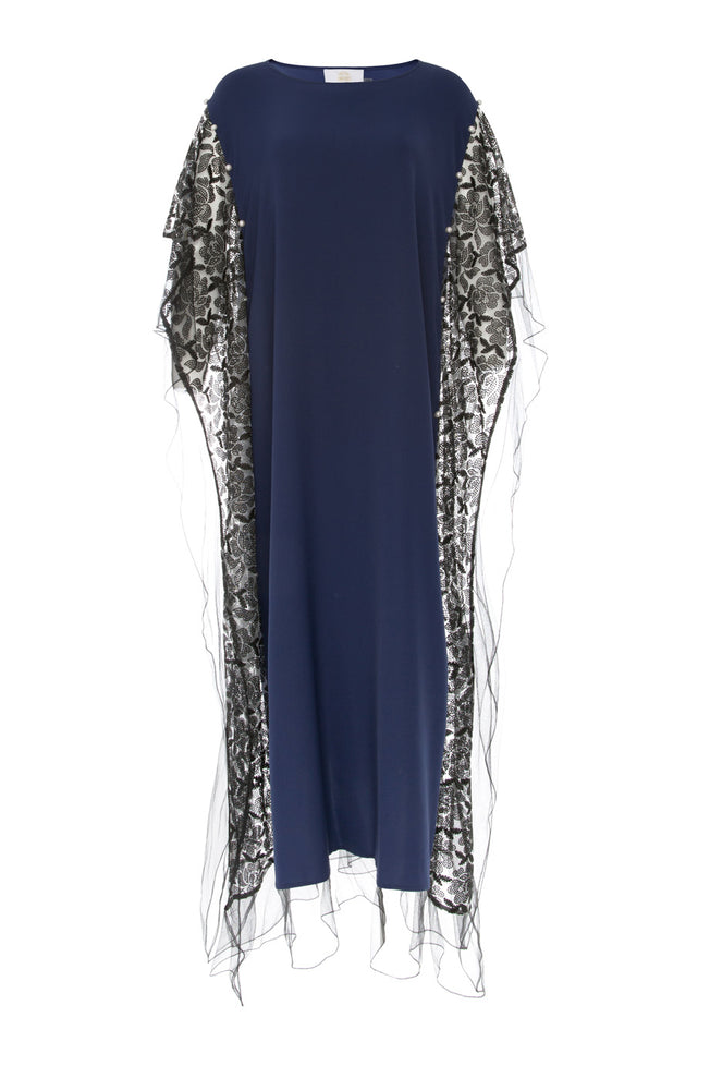 Kathy Maxi Kaftan Blue