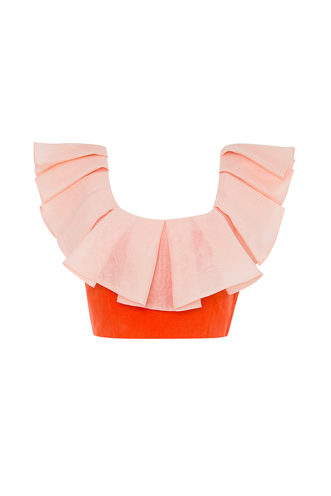 Lily Top in Orange