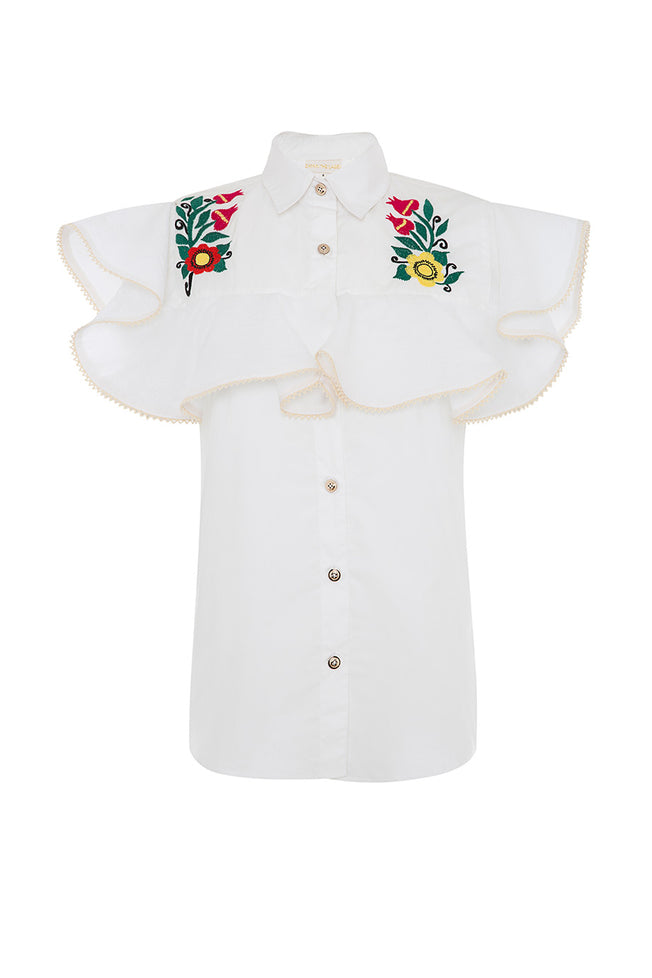 Toby Ruffle Shirt