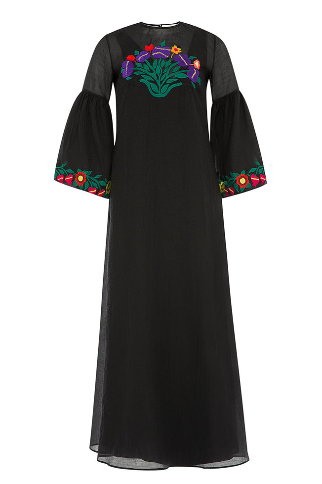 Opera Kaftan in Black