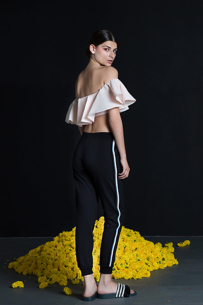 Vena Sweat Pants in Black