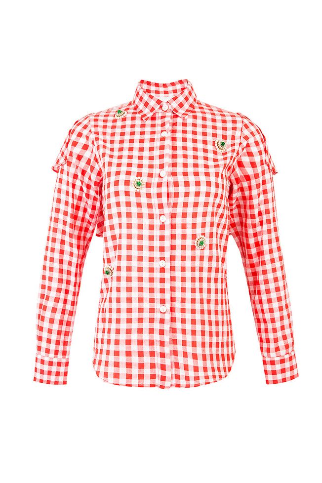 Gloria Shirt in Red