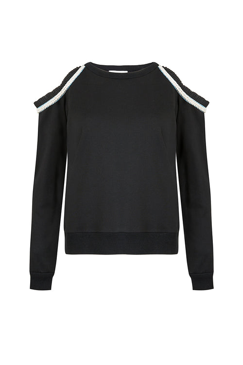 Vena Sweater in Black