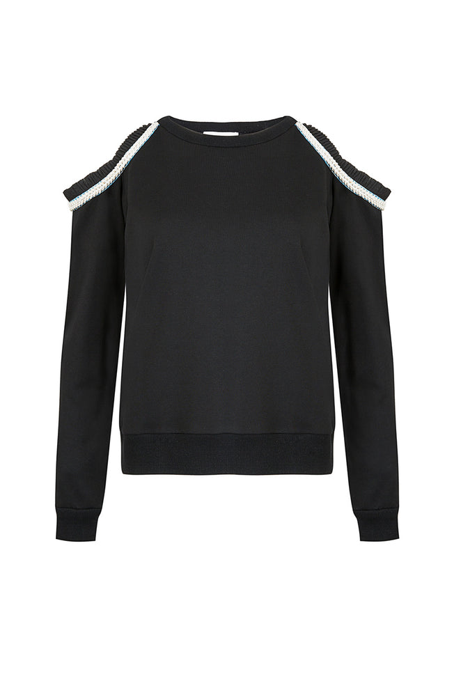 Vena Sweater in Black