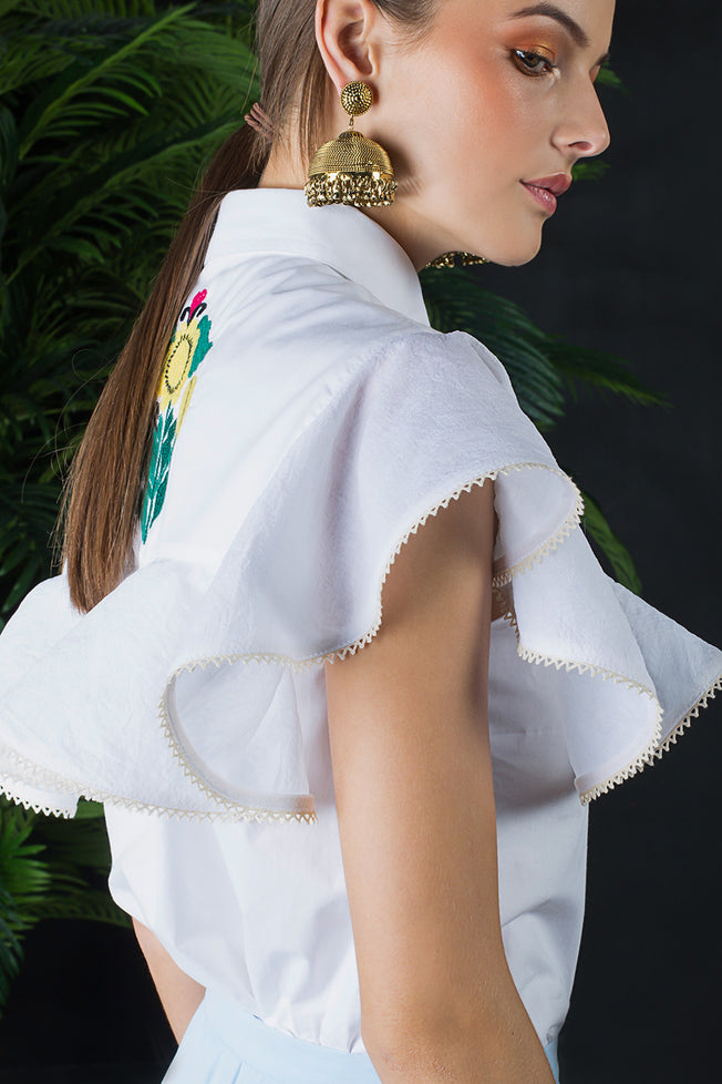 Toby Ruffle Shirt