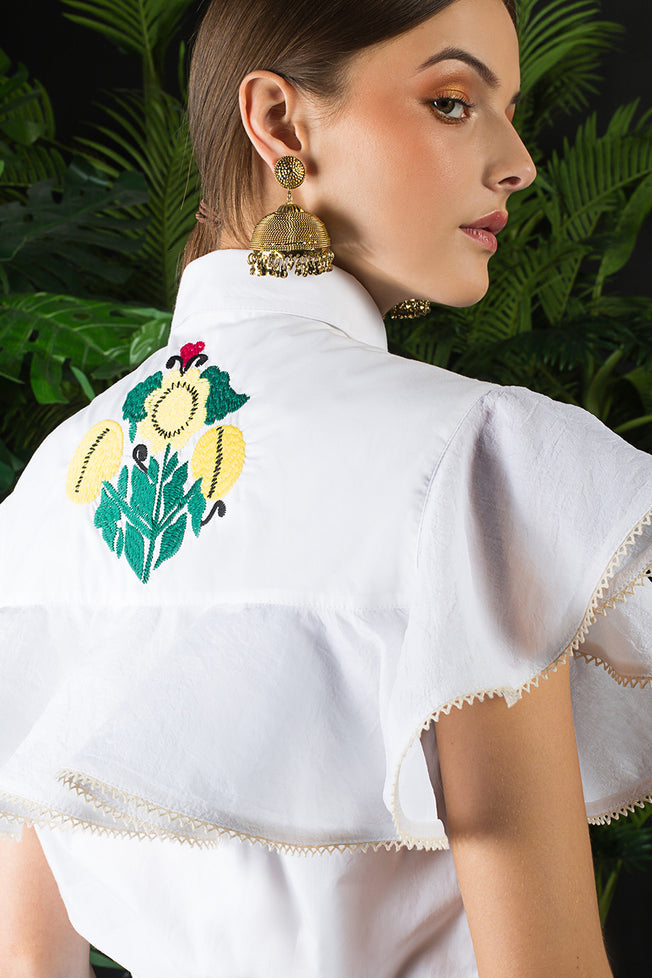 Toby Ruffle Shirt