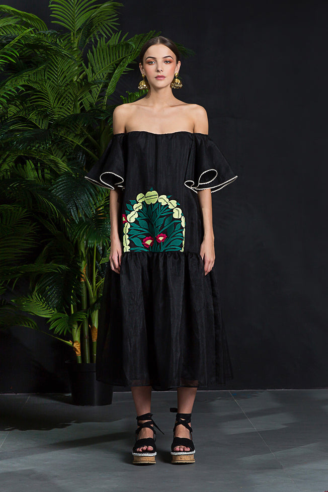 Saria Off Shoulder Dress