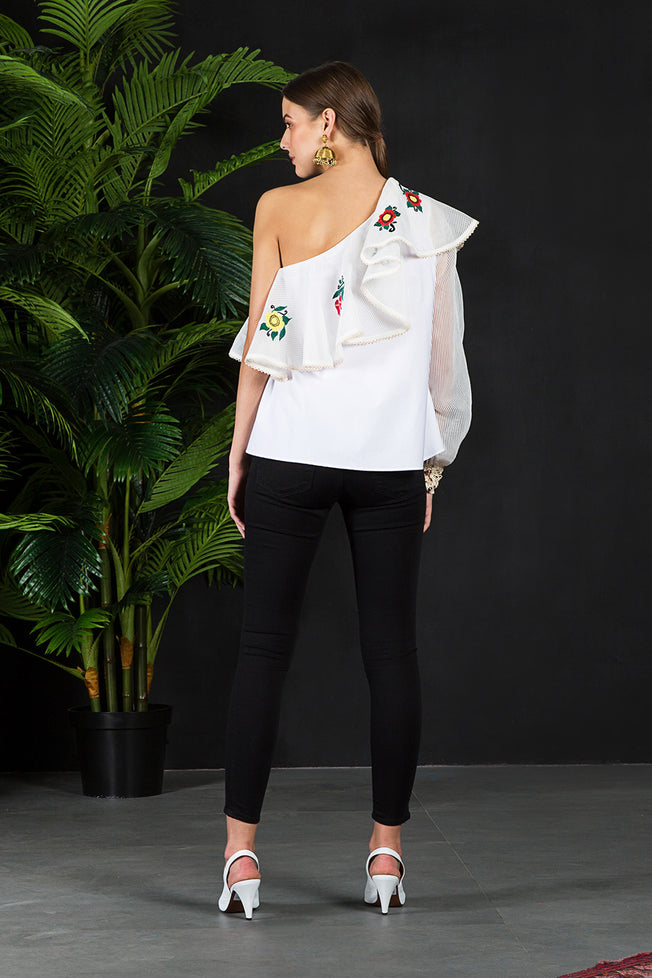 Sam One Shoulder Blouse