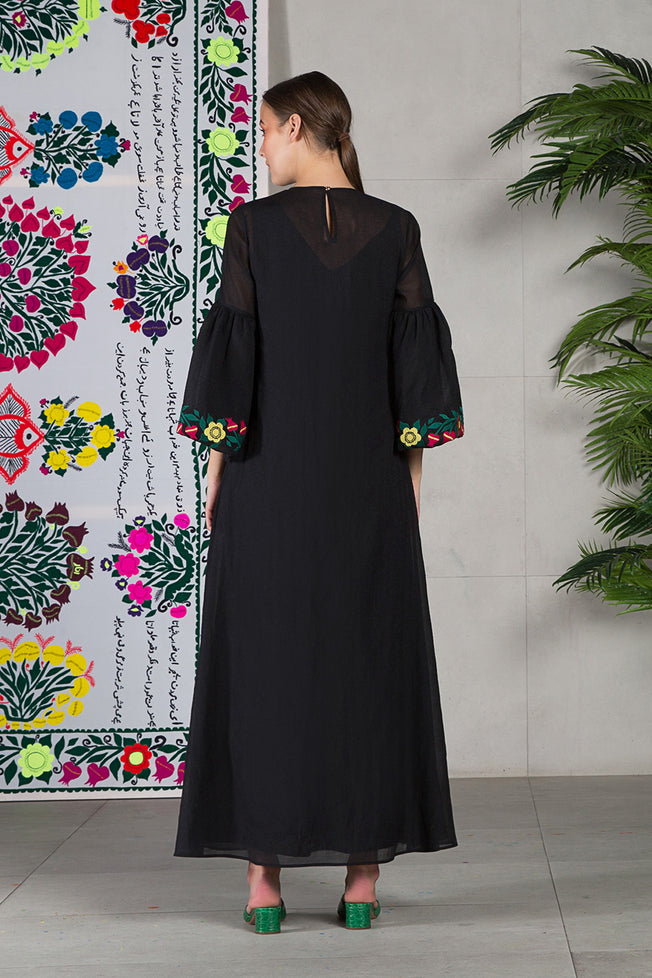 Opera Kaftan in Black