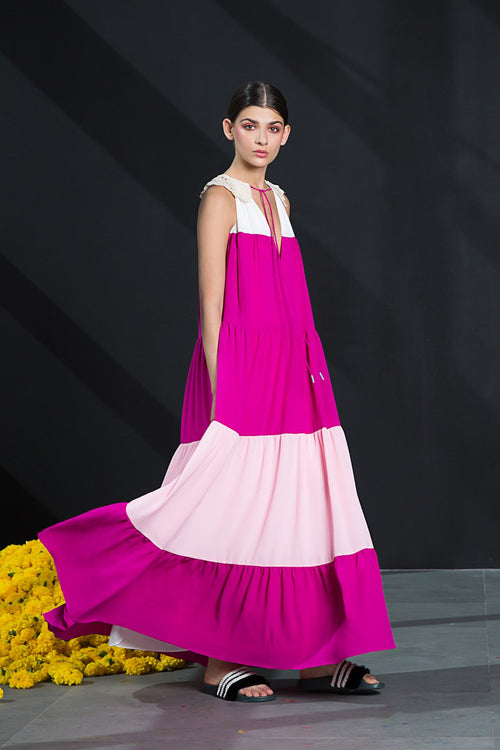 Hami Tiered Maxi Dress
