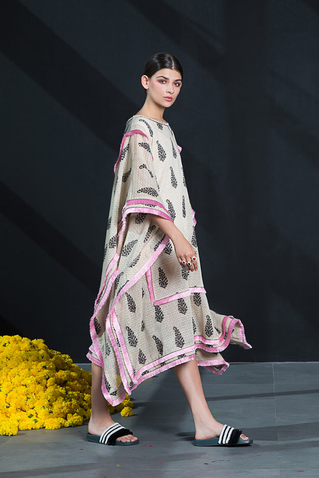 Cathy Floral Maxi Kaftan