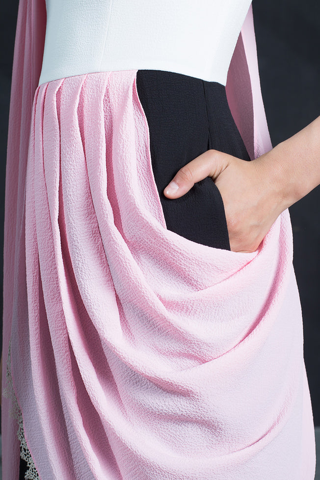 Sari Styled Maxi Dress