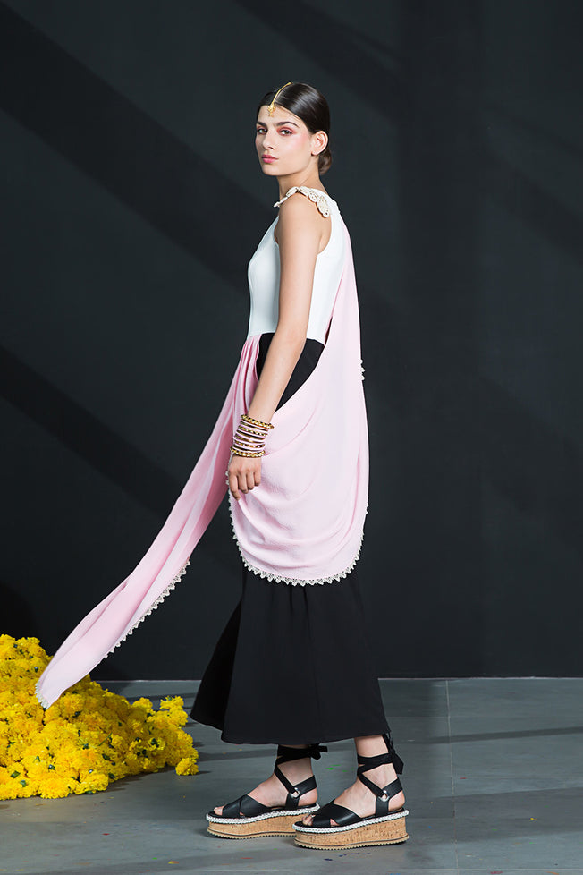 Sari Styled Maxi Dress