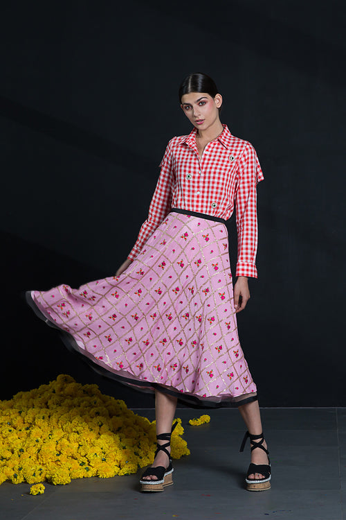 Priscilla Embroidered Skirt