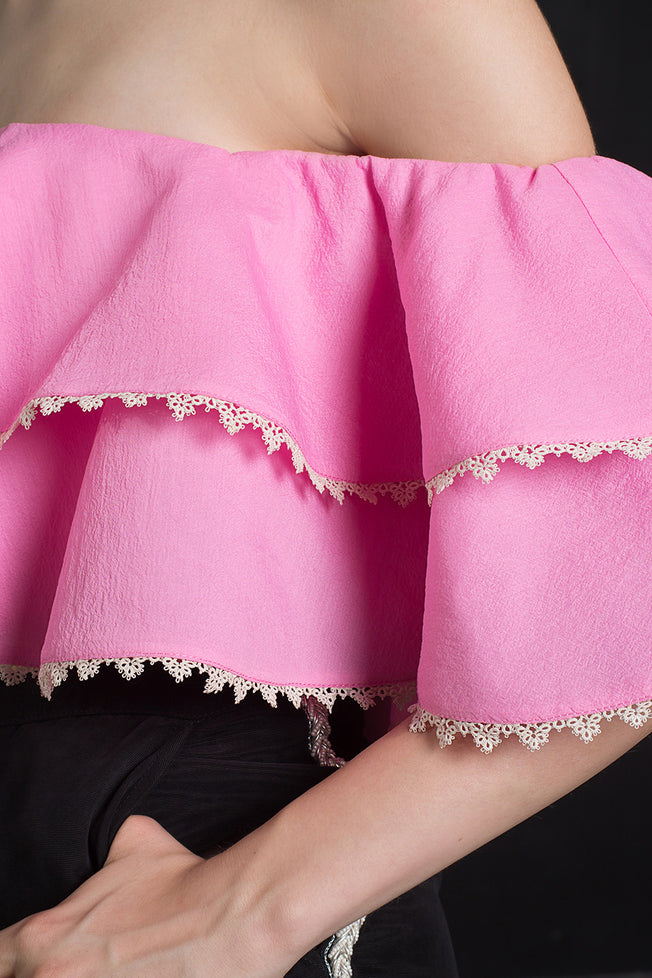 Poppy Top in Pink