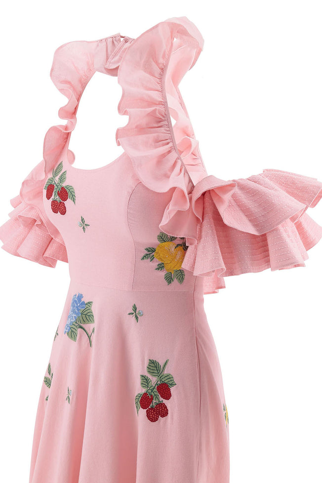 VEERA EMBROIDERY DRESS