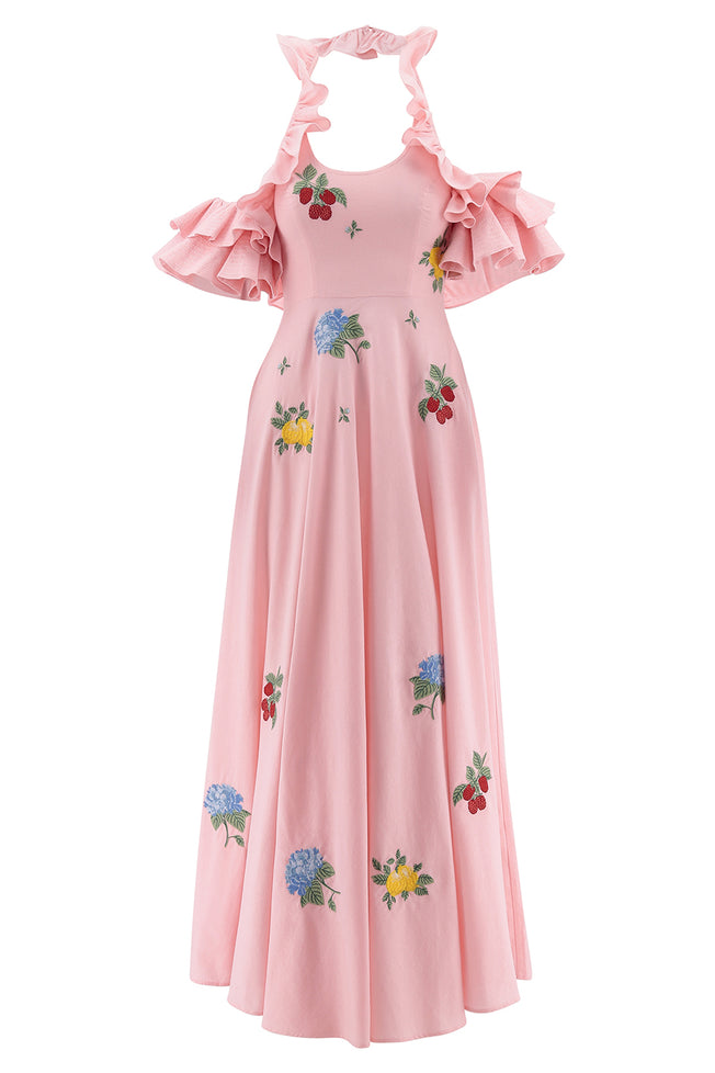 VEERA EMBROIDERY DRESS